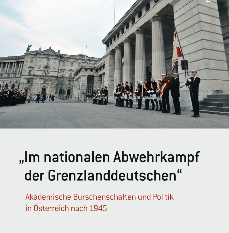 Cover Bernhard Weidinger, Im nationalen Abwehrkampf der Grenzlanddeutschen (Böhlau, 2015), zum Download