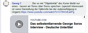 Antisemitismus bei Gudenus: Georg Ch. "enttarnt" Soros