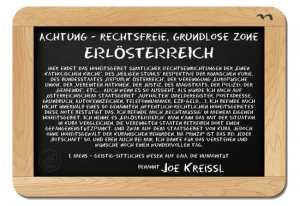 Ein Freeman erklärt sein Grundstück zur "rechtsfreien, grundlosen Zone", "im Prinzip" wie bei einer Botschaft...
