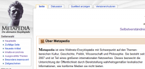 Metapedia - die Weltnetz-Enzyklopädie