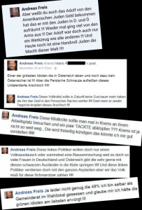 Aussagen des FPÖ-Gemeinderats Andreas Freis...
