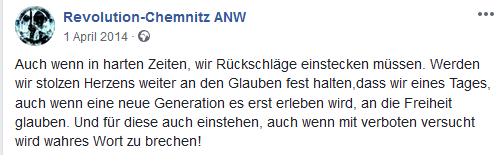 Revolution Chemnitz 2014