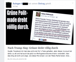 ...findet auf Facebook reißenden Absatz als endgültigen Beweis für "den großen Austausch"...