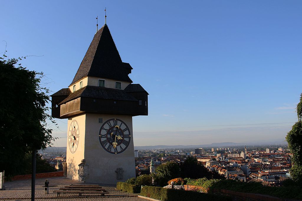 Der Uhrturm in Graz - Wahrzeichen der Stadt und Titel der Zeitung der FPÖ-Graz - Bildquelle: Wikipedia, frei.