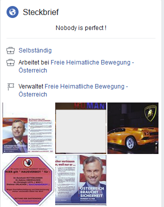 Der selbständieg Arbeitnehmervertreter Wolfgang von FHB/FHAV (Screenshot Facebook)