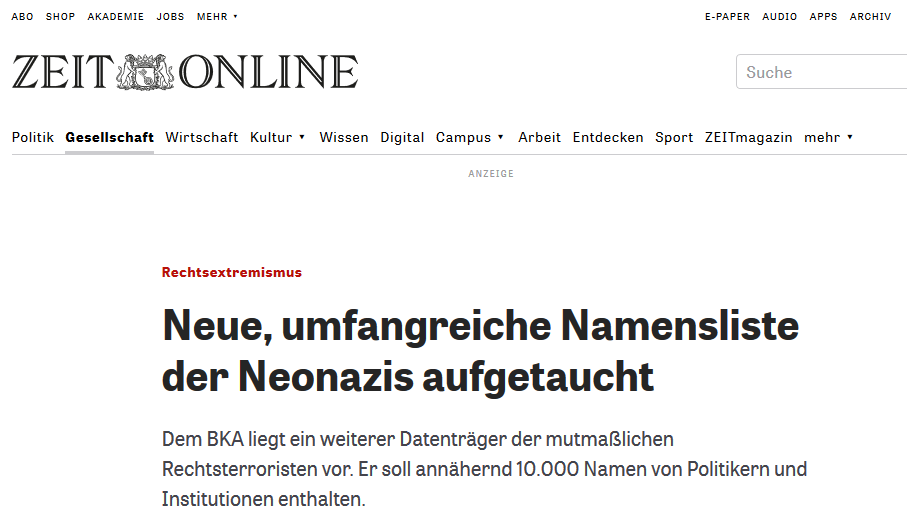 NSU-Liste (zeitonline.de) https://www.zeit.de/politik/deutschland/2011-11/rechtsextremismus-cd-politiker