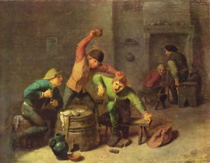 Bauernrauferei beim Kartenspiel (Adriaen Brouwer – https://de.wikipedia.org/wiki/Datei:Adriaen_Brouwer,_Bauernrauferei_beim_Kartenspiel_(c._1630–1640).jpg)