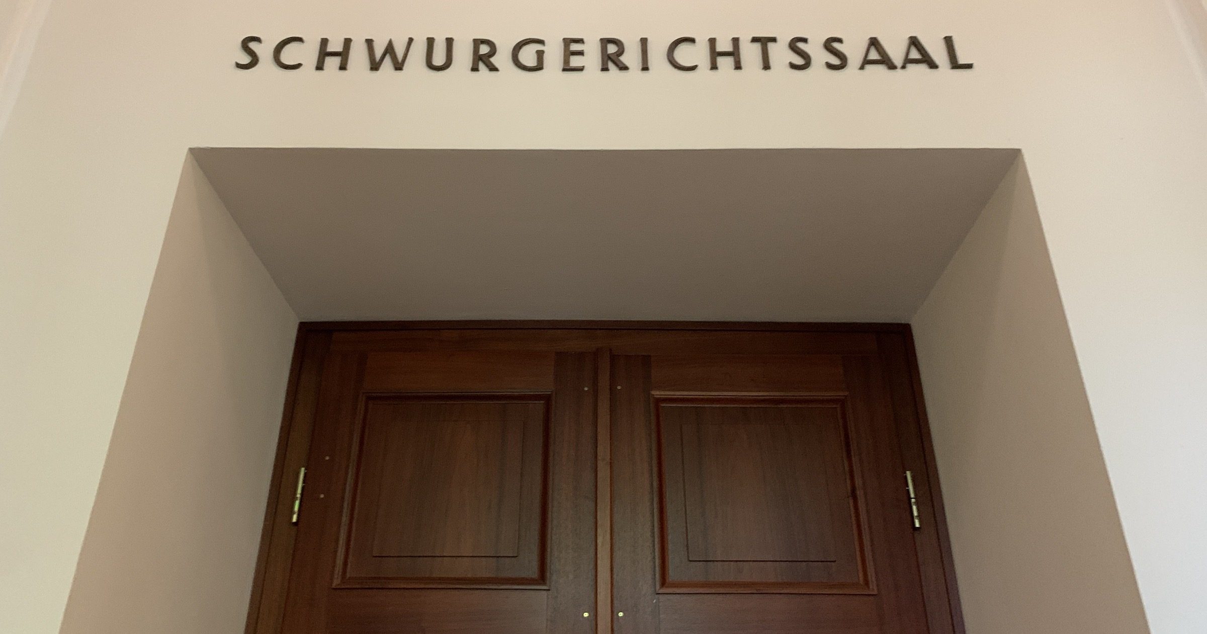 Schwurgerichtssaal Landesgericht Wiener Neustadt (© SdR)