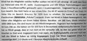 Vernehmungsprotokoll: O21-Beschuldigter belastet E.H. (12.1.13)