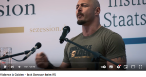 Gewaltprediger Donovan, von Lichtmesz übersetzt und anmoderiert (YouTube, 13.3.17)