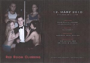Silesia-Einladung zum Red Room Clubbing ins Pour Platin (12.3.2010)