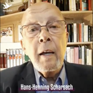 Hans-Henning Scharsach (Screenshot Video FB 14.4.21)