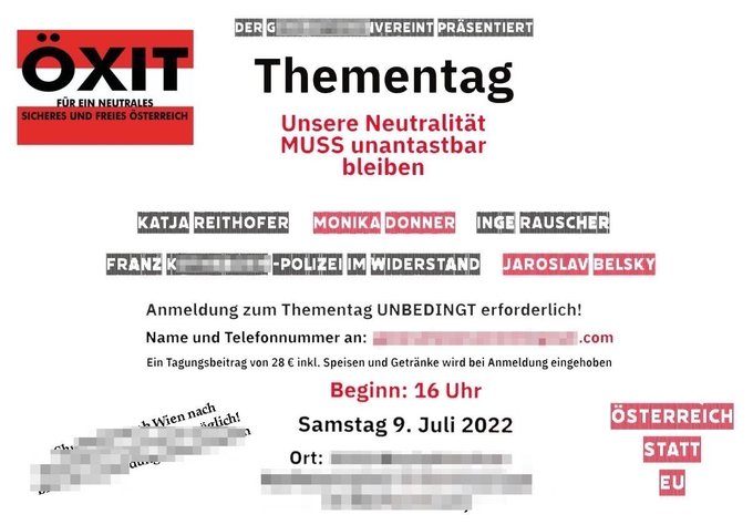 Polizist sollte mit Rechtsextremen auftreten