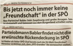 Kampagnenjournalismus von "Das Wien" – gegen Babler