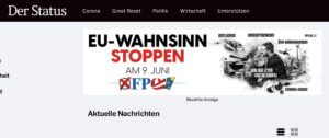 FPÖ bei Status (Screenshot 6.6.24)