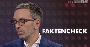 Herbert Kickl (Wahlduell mit Andreas Babler; Screenshot ORF 20.9.24)