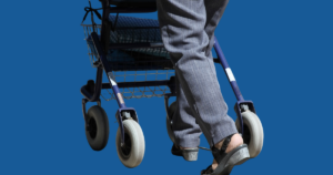 Rollatoren als "Pflege mit Liebe" im FPÖ-Parteiprogramm (Foto: pixabay Filmbetrachter; Nachbearbeitung SdR)