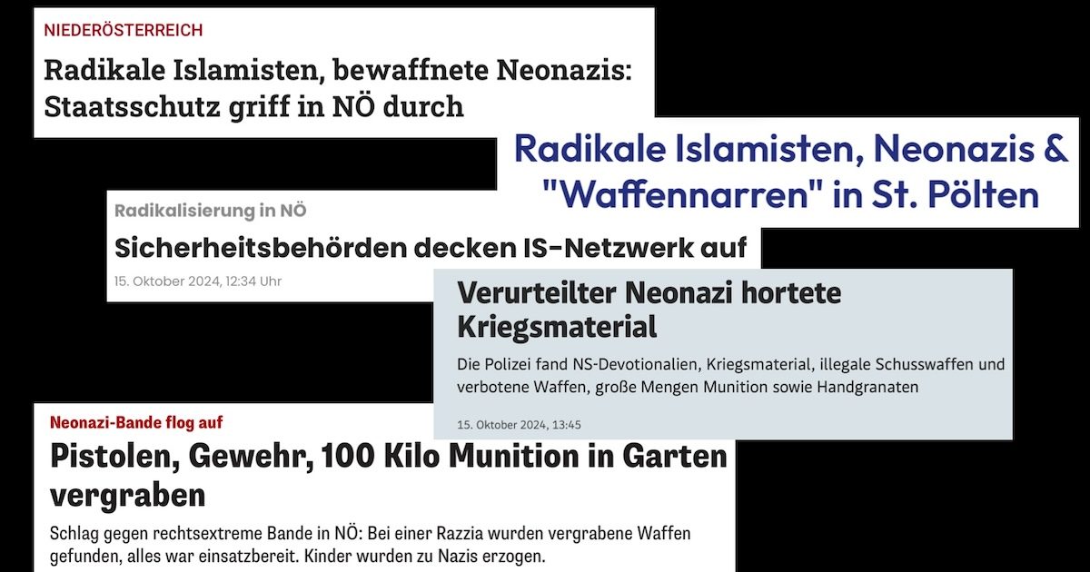 Schlagzeilen nach Pressekonferenz am 15.10.24 suggerieren brandneue Fälle