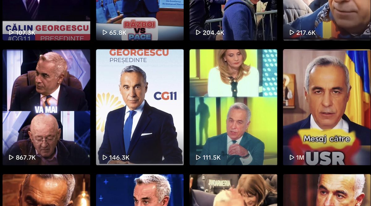 C?lin Georgescu auf TikTok