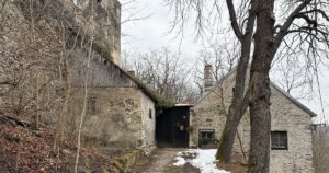 Das "Forsthaus" in Kronsegg/Langenlois – Wohnhaus der Familie Schimanek (© SdR)