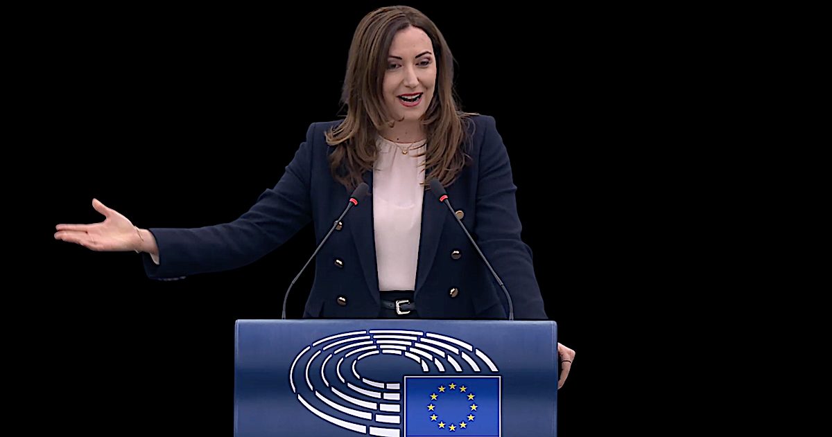 Petra Steger im Europäischen Parlament (1.4.25)