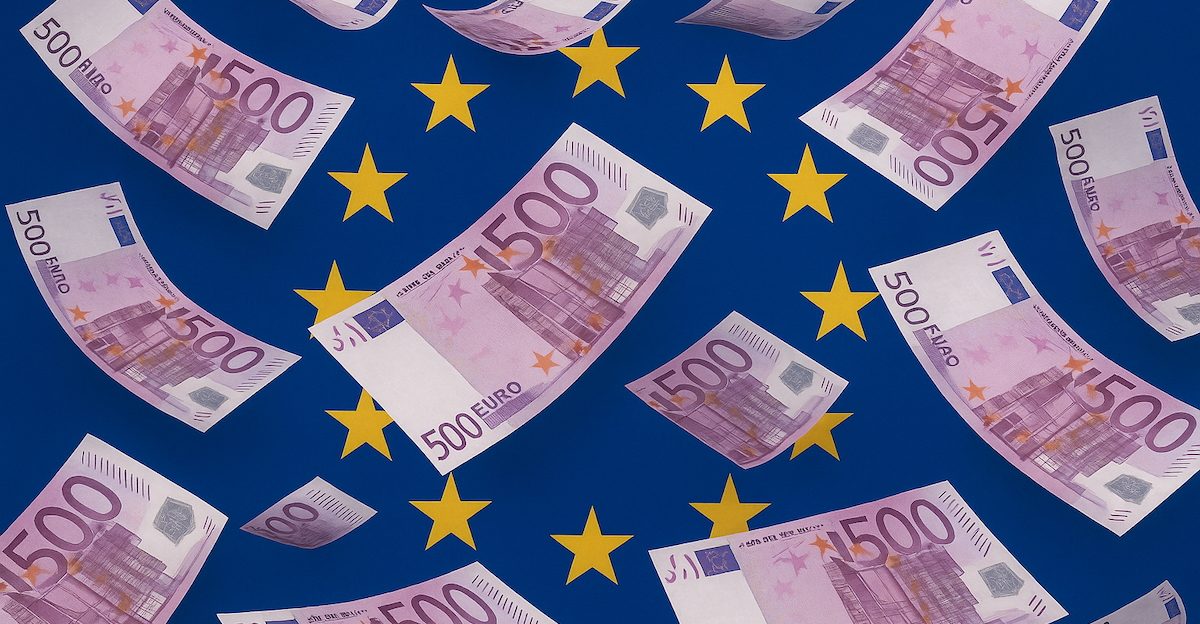 Geldregen von der EU (Bild KI-gneriert)