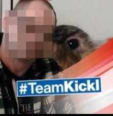 Erich L. im Team Kickl (Screenshot FB)