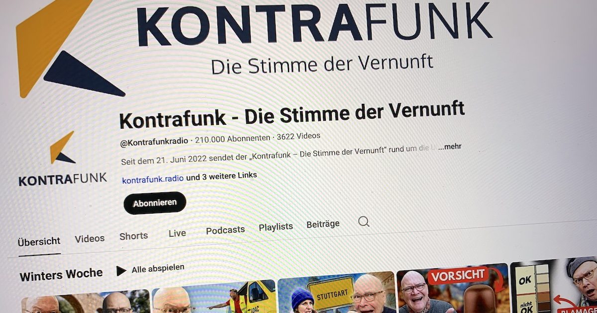 "Kontrafunk" auf Youtube