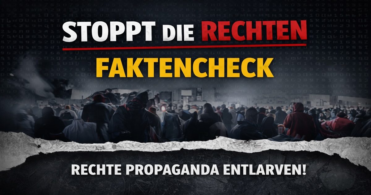 SdR-Faktencheck – Rechte Propagnda entlarven! (KI-generiert)