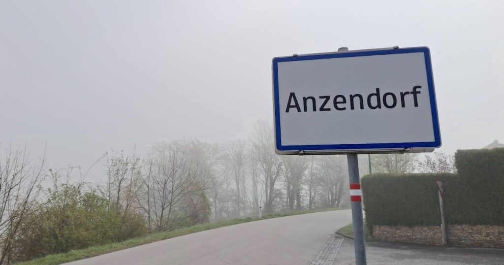 Anzendorf vernebelt (Foto: privat)