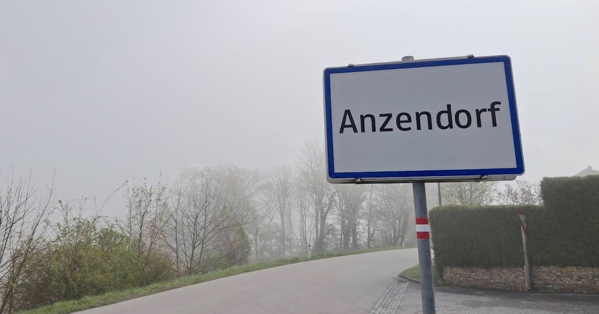 Anzendorf vernebelt (Foto: privat)