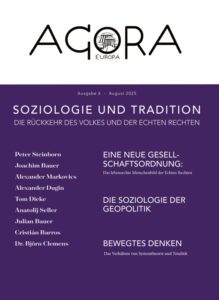 Julian Bauer als Autor bei "Agora" (August 25)