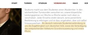 WATV: "Zugehörigkeit zum deutschen Volk" (Screenshot Website WATV)