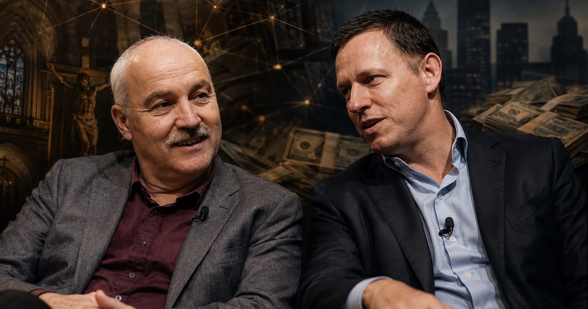 Wolfgang Palaver und Peter Thiel: Ziemlich gute Freunde? (KI-generiert)