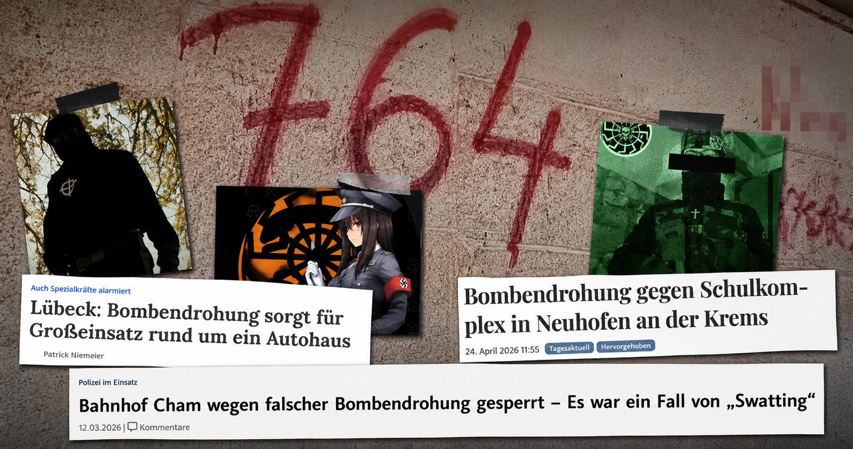 Auch in Österreich: Neonazi-Swatter und 764-Netzwerk