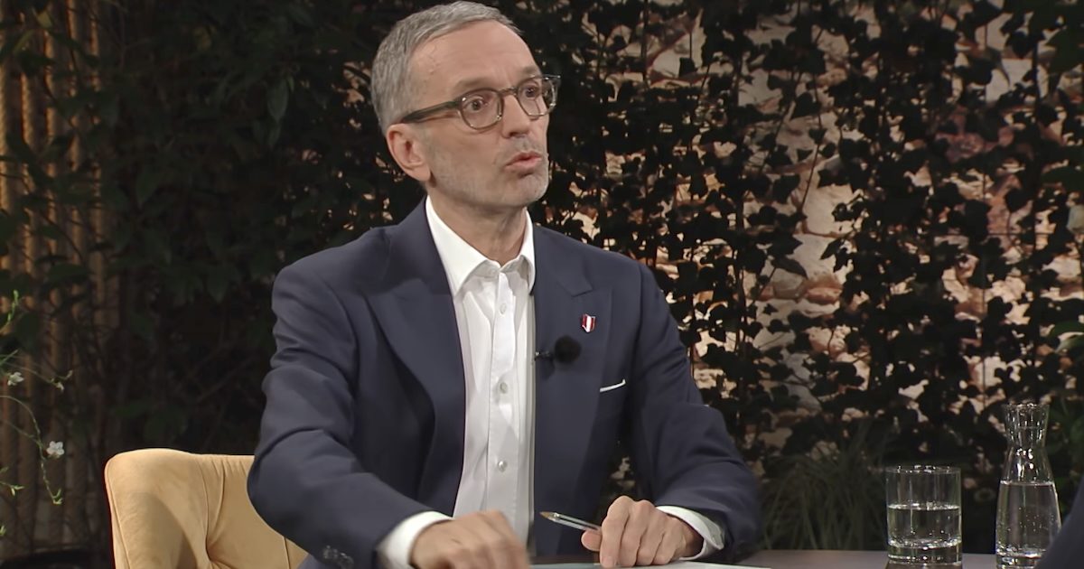 Kickl im ORF-Sommergespräch am 7.9.26 (Screenshot YT ZiB; 8.9.26)