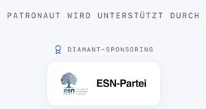 Patronaut Diamant-Sponsoring ESN-Partei