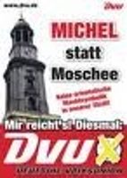 DVU-Plakat: Michel statt Moschee
