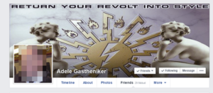 Facebook-Profil "Adele Gastheniker"alias Wolfgang L.