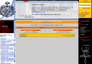 Website Allemannia Graz 2003