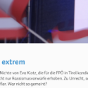 FPÖ Tirol: Troubles in den Bezirken und eine recht extreme Kandidatin