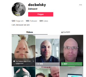 Belsky auf TikTok