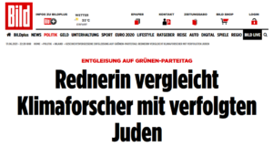 "Bild" und Emcke: "Rednerin vergleicht Klimaforscher mit verfolgten Juden"