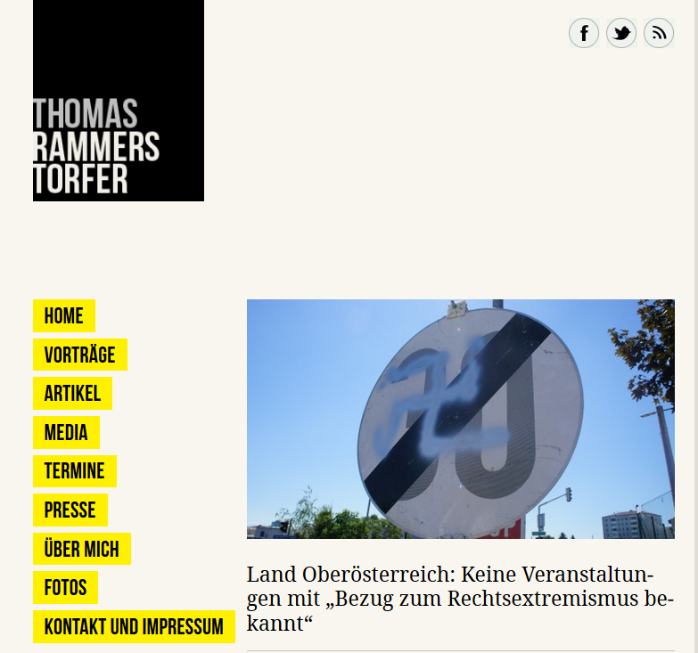 Blog Thomas Rammerstorfer