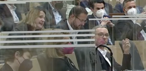 Kickl & Co ohne Maske im NR (9.4.21)