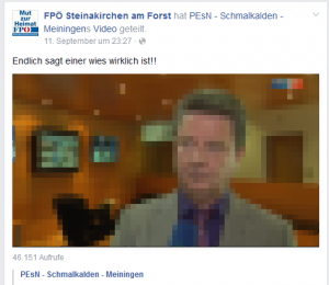 FPÖ Steinakirchen und die „Patriotische Europäer sagen Nein“ (PEsN)...