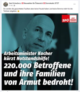 Gerd Schwörer: Arbeitslose "gezüchtete Faultiere" (Screenshot FB)