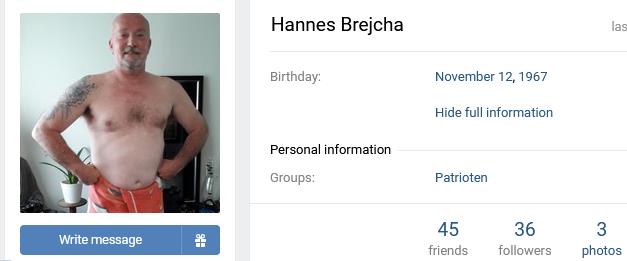 Hannes Brejcha auf vk.com
