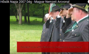 Gedenken in Dég - auch eine steirische Abordnung der Kameradschaft IV (K IV) nahm daran immer wieder teil.