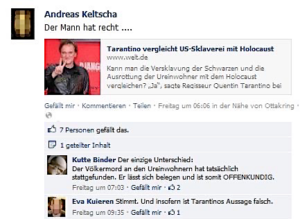 Andreas Keltscha – Eva Kuieren alias Wolfgang L. zum Holocaust